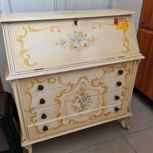 CASSETTIERA / MOBILE A RIBALTA STILE FIORENTINO CLASSICO