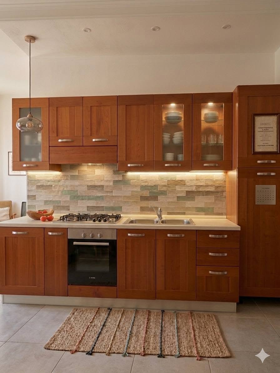 CUCINA COMPONIBILE In LEGNO