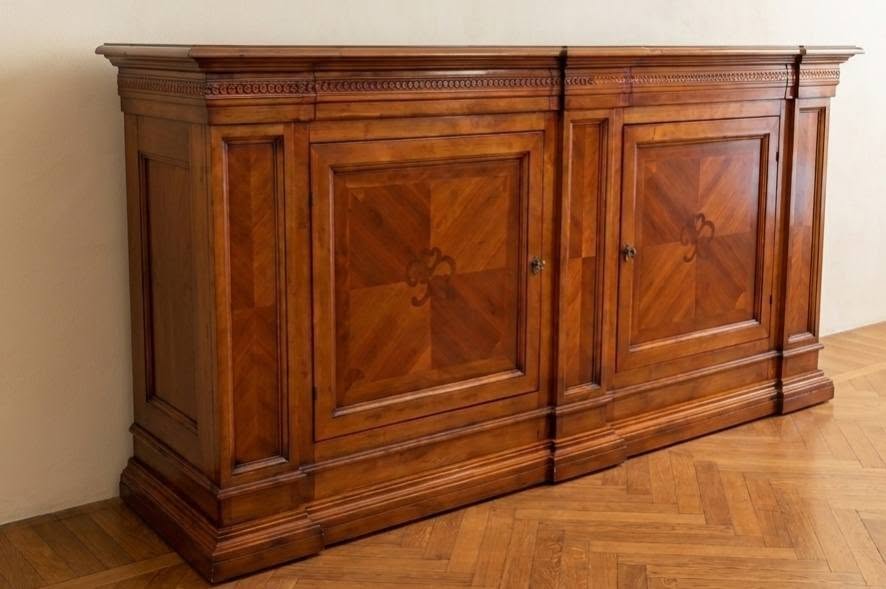 CONTROMMOBILE - MADIA IN LEGNO LINEA CLASSICA € 380,00 DIMENSIONE: 240cmL x 120cmH x 60cmP